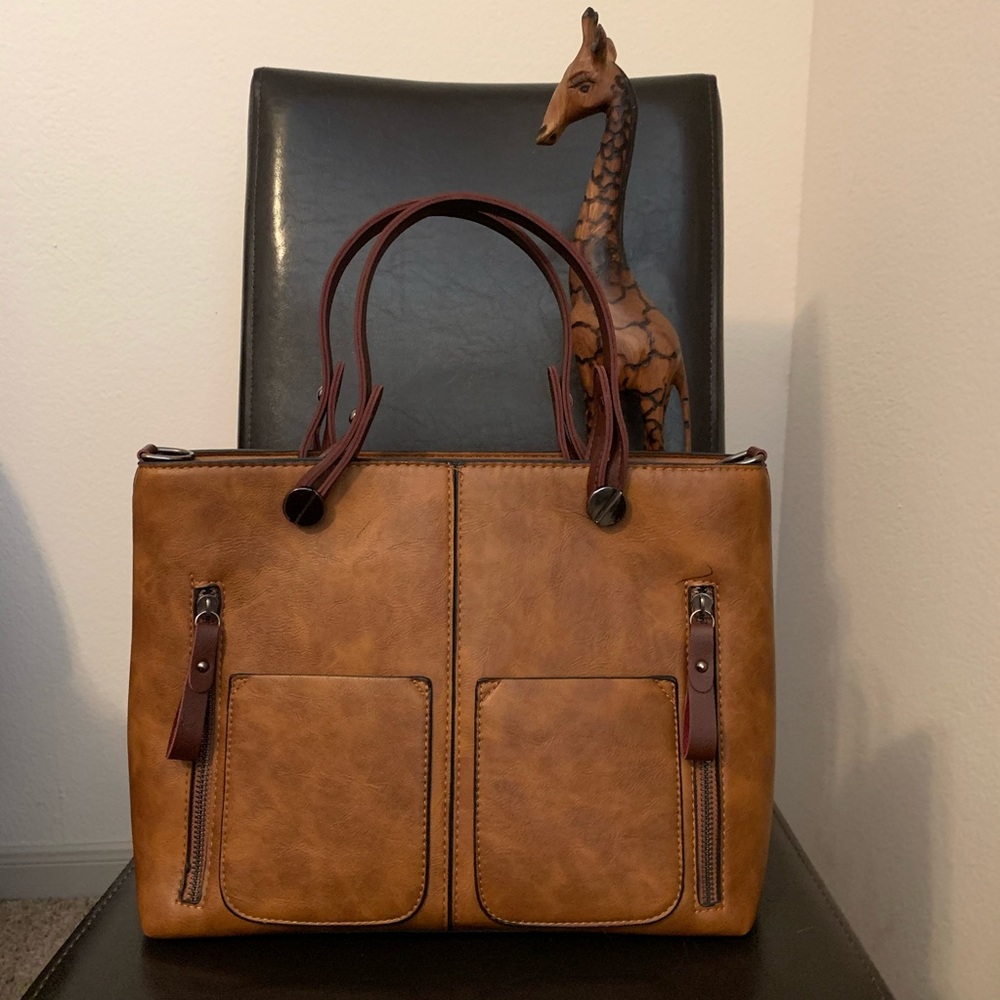 GWP☎️Buy Leather Purse-Concho Belt FREE